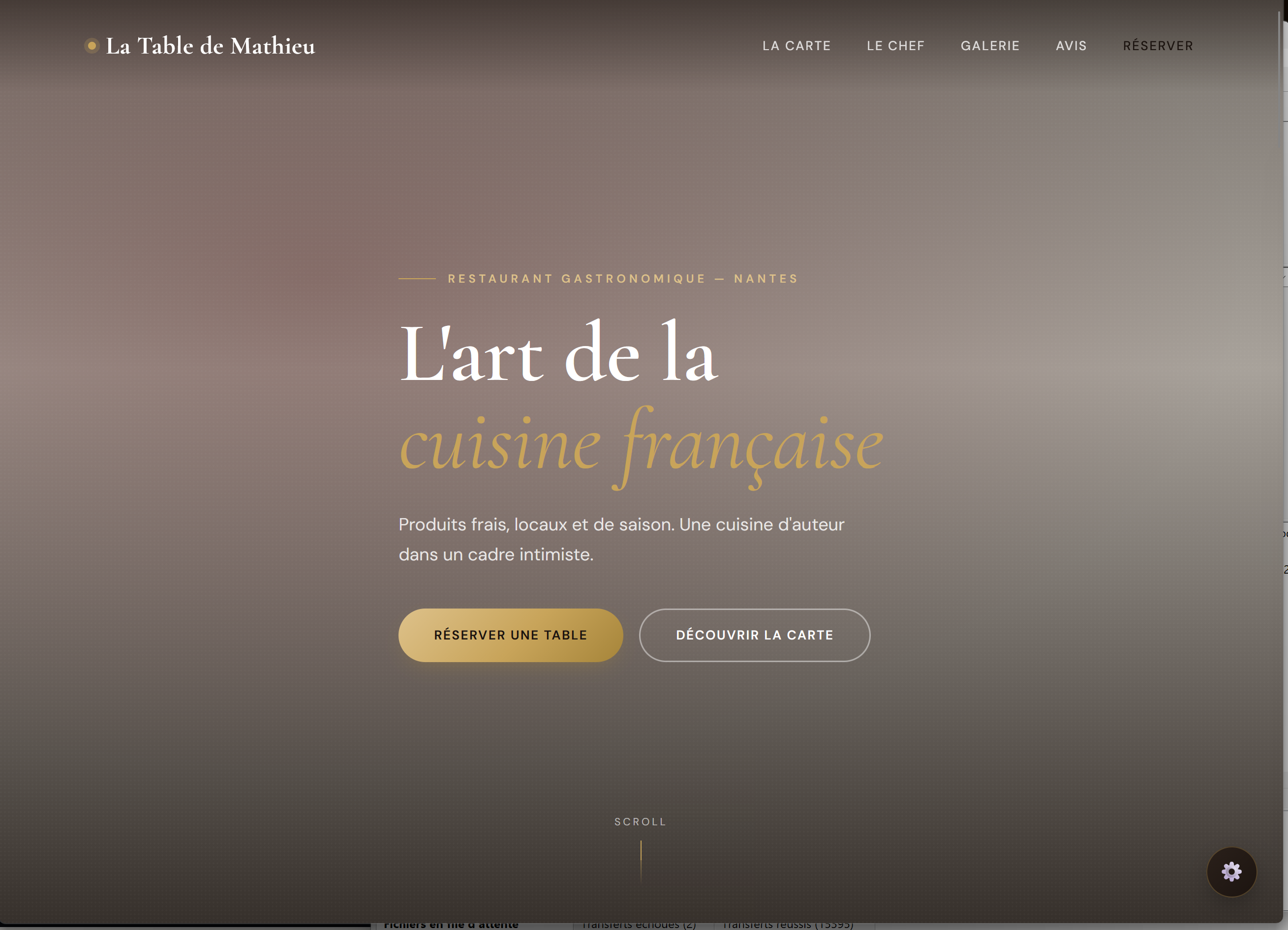 La Table de Mathieu